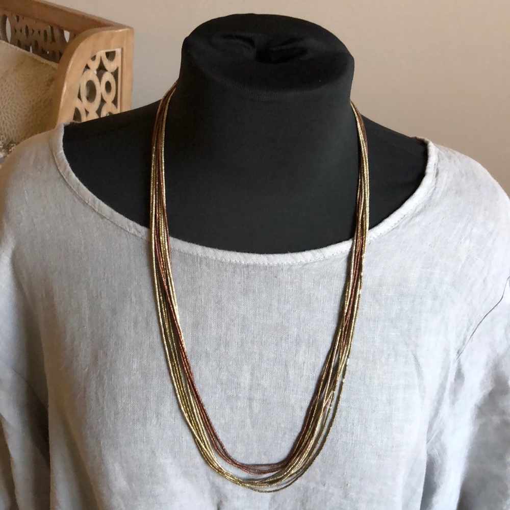Women’s multi-strand necklace